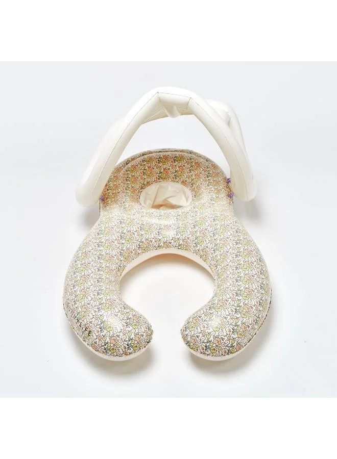 ساني لايف مقعد استحمام للأطفال بتصميم زهور ربيعية